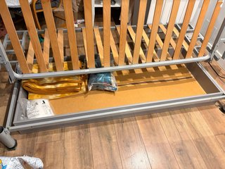 Sofá cama IKEA Beddinge gris con cajón