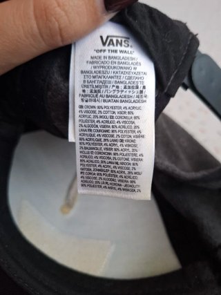 Gorra Vans Snapback Patch Negra Original