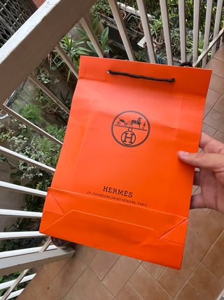 Cinturón Hermes Azul con Hebilla H Plateada