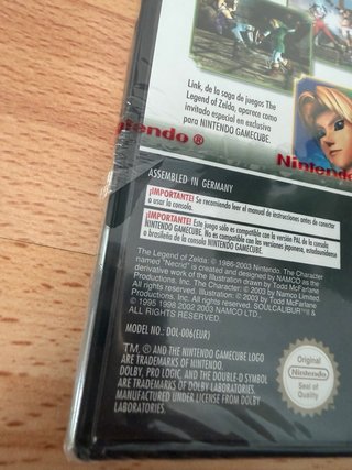 SOULCALIBUR 2 GAMECUBE - PRECINTADO
