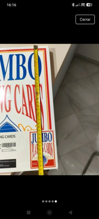 Juego de cartas XL