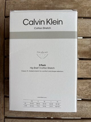 Calvin Klein Pack 3 Calzoncillos Talla S