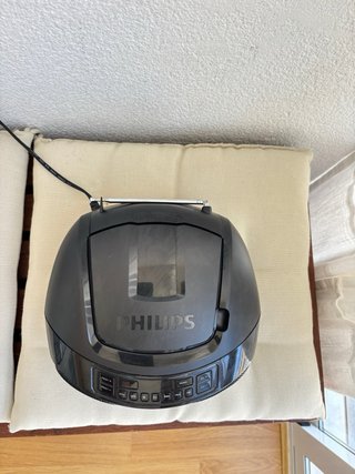 Radio CD Philips AZ215B/12 Negra