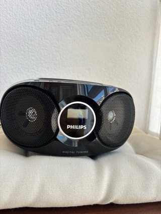 Radio CD Philips AZ215B/12 Negra