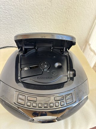Radio CD Philips AZ215B/12 Negra