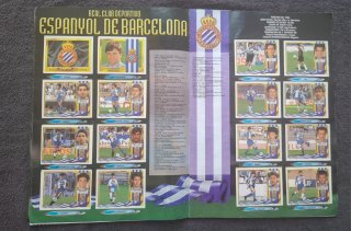 Colección Cromos Liga Fútbol 95-96