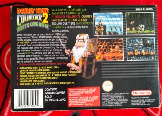 Donkey Kong Country 2: Diddy's Kong Quest SNES
