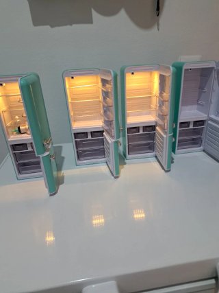Mini frigorifero vintage