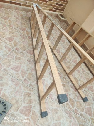 Escalera de madera 7 peldaños