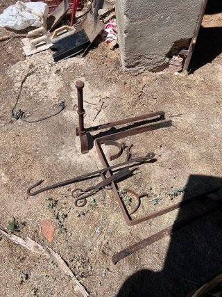 Antigüedades de hierro forjado