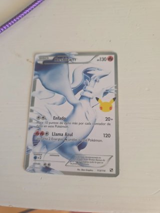 Carta Pokémon Reshiram 2011