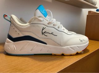 Scarpe Karl Kani Bianche e Rosse