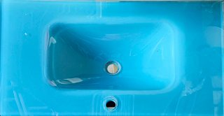 Mueble de baño con lavabo integrado