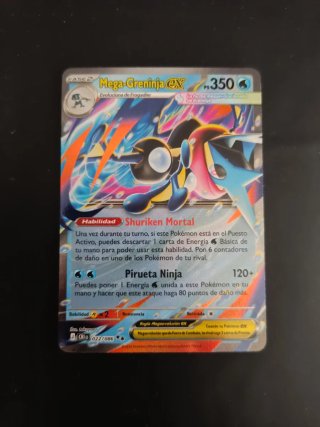 Mega-Greninja EX (CRI 022) 🇪🇸