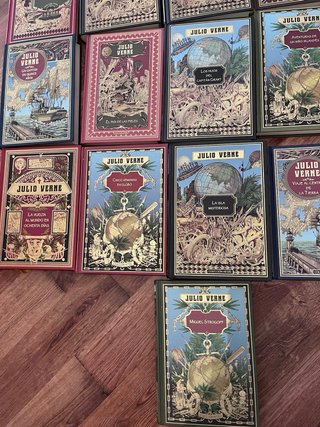 Colección libros de Julio Verne