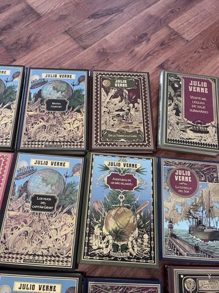 Colección libros de Julio Verne