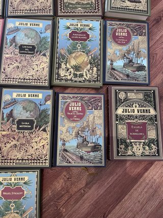 Colección libros de Julio Verne