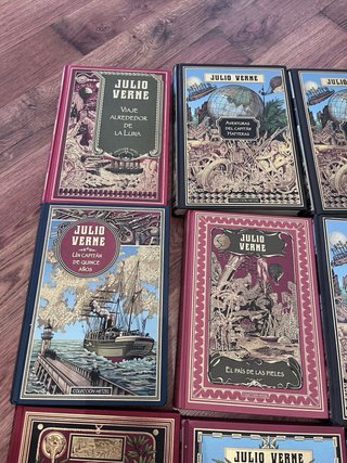 Colección libros de Julio Verne