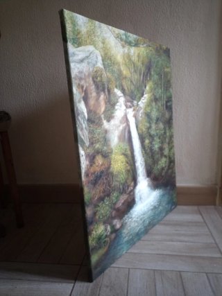 Cuadro, óleo firmado de 73x60 cms