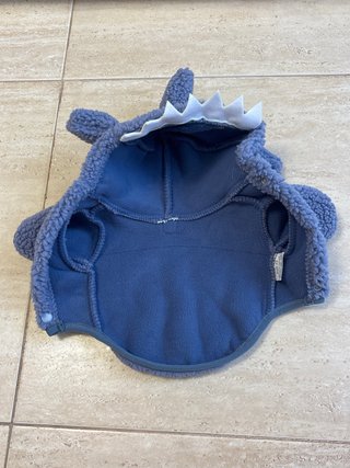 Chaqueta Tiburón Perro Gato Azul/Gris