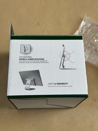 Supporto Tablet Alluminio Saatchitech