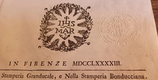 Libro antiguo pergamino. "UFIZI DIVINI" 1738