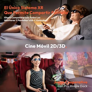 VITURE gafas 3D ultraclaras sonido estéreo
