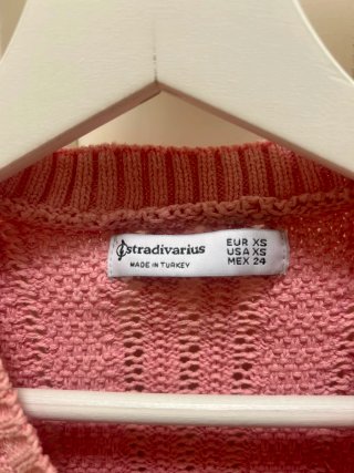 Top rosa Stradivarius Talla XS