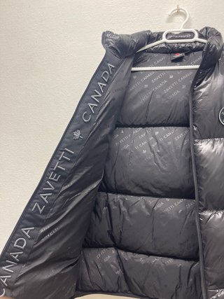 Chaleco Zavetti Canada Negro Talla XL