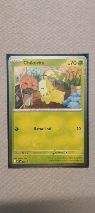 Chikorita Promo MEP 069 Ingles
