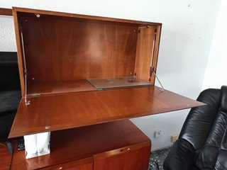 Mueble modular salón madera