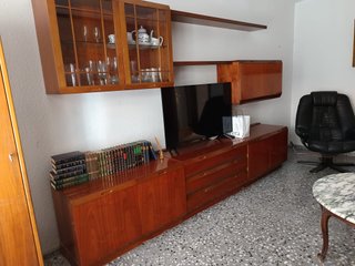 Mueble modular salón madera