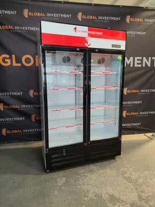 Nevera expositora doble cristal Global Investment