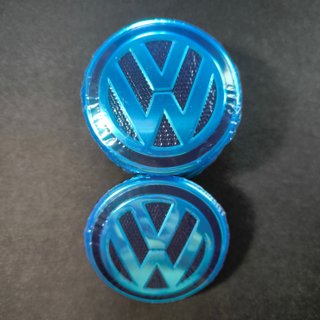 TAPABUJES VW 65mm · EMBLEMAS LLANTAS VOLKSWAGEN
