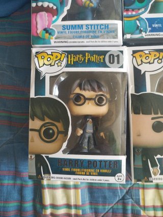 Lote 4 Funko Pop! Harry Potter y Stitch