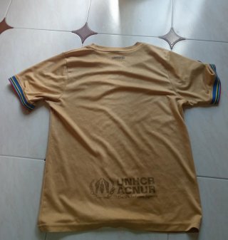 Camiseta Fútbol FC Barcelona Dorada talla: M