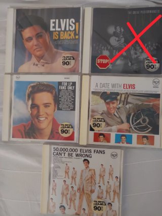 4CDs de Elvis Presley