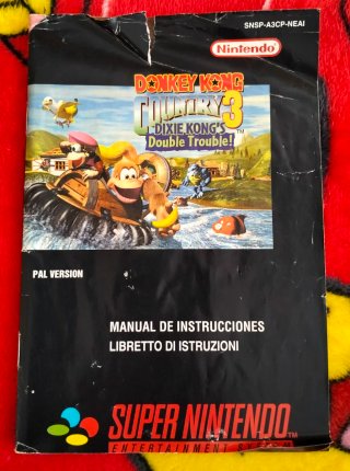 Donkey Kong Country 3 SNES PAL