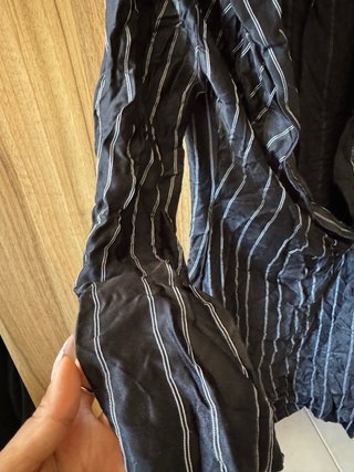 Vestido Blazer Zara Rayas Talla M