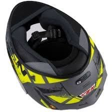 Casco Integral NZI Antracita Amarillo