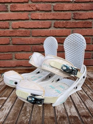 Fijaciones snow burton Blancas mujer
