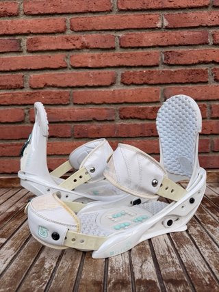 Fijaciones snow burton Blancas mujer