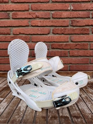 Fijaciones snow burton Blancas mujer