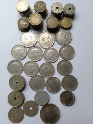 Lote Monedas Antiguas España