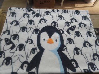 Manta pingüinos fleece