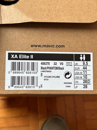 Zapatillas Mavic XA Elite 2