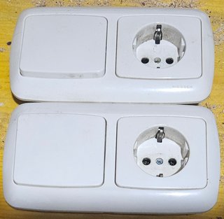 Lote 2 Mecanismos Dobles Niessen Stylo Blanco