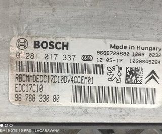 9676833080 centralita motor uce citroen c3 1357667