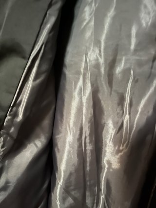 Cazadora bomber acolchada negra