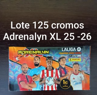 OFERTA: Lote 125 cartas Panini Adrenalyn XL 25 26